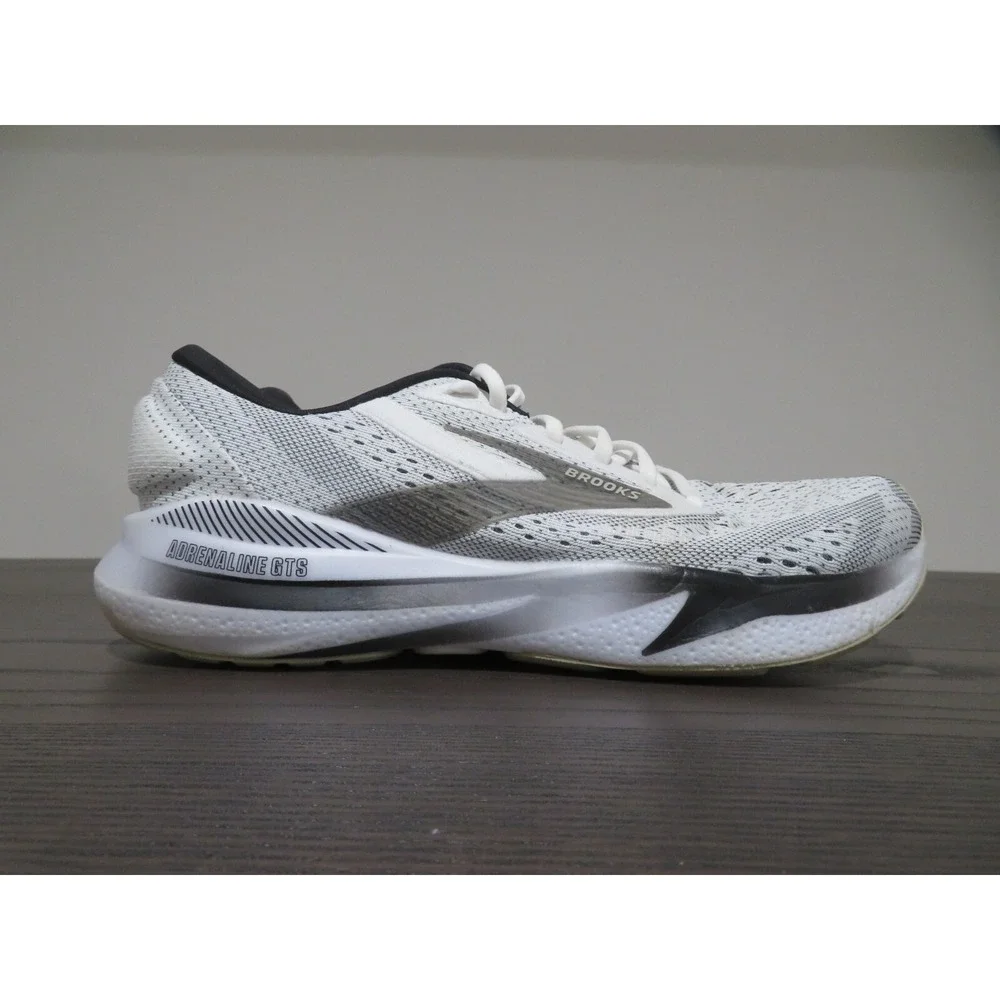 Brooks Adrenaline GTS 24 Womens 9.5 Shoes Running Walking White 1204261B126